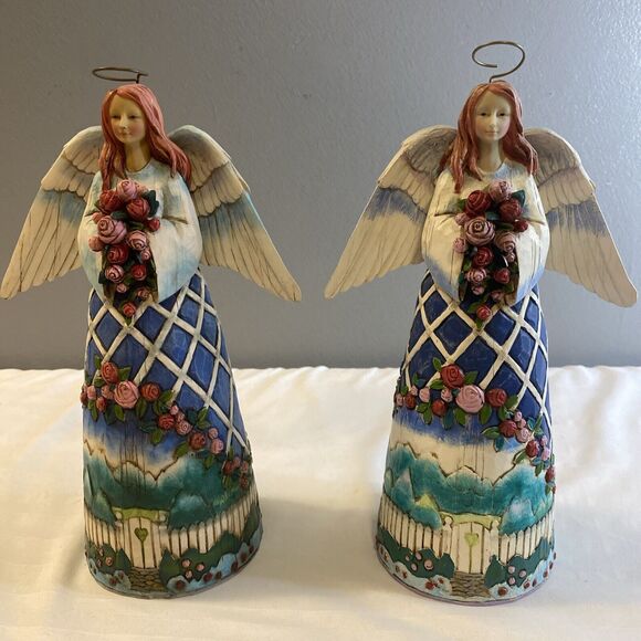 Jim Shore Heartwood Creek Figurine, Guardian of The Garden And Flowers, 2003 - Picture 1 of 9